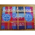 World Girl Guiding goes Tartan Badge World Girl Guiding goes Tartan Badge